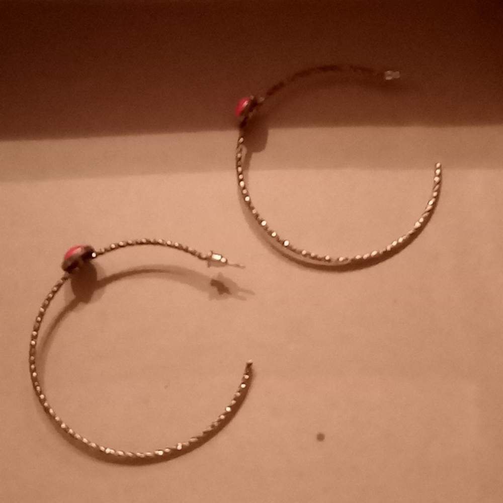 Hoop earrings